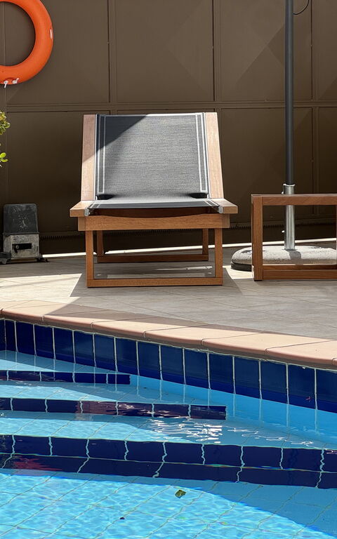 Villa Endless View: basseng, Hage, Utendørs