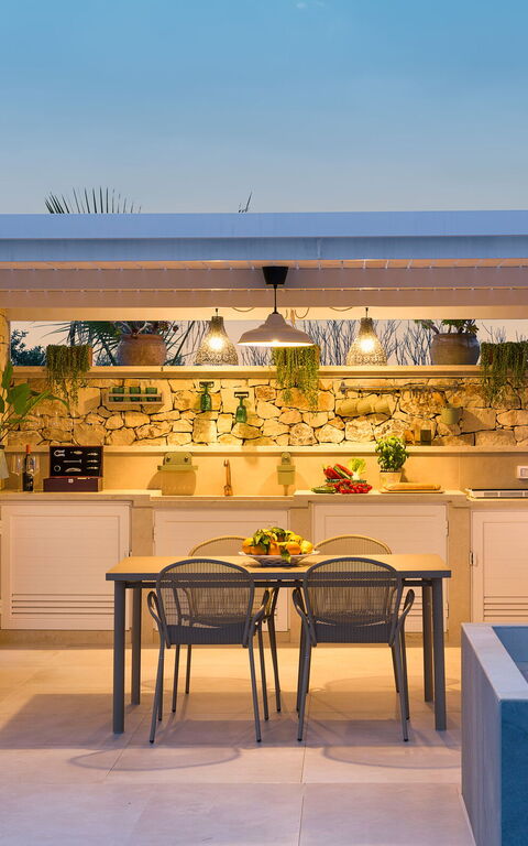 Villa Paradisus: Balkong / terrasse / uteplass, Eksteriør, Utendørs