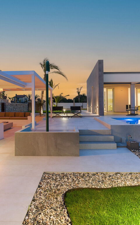 Villa Paradisus: basseng, Eksteriør, Hage, Utendørs