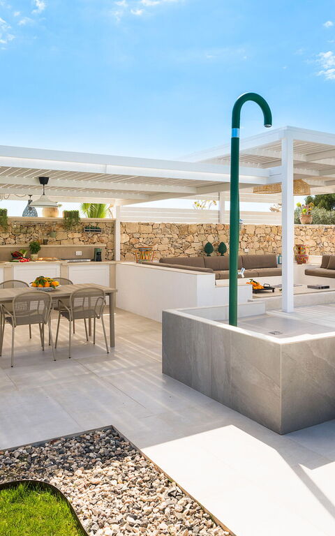 Villa Paradisus: Balkong / terrasse / uteplass, Eksteriør, Utendørs