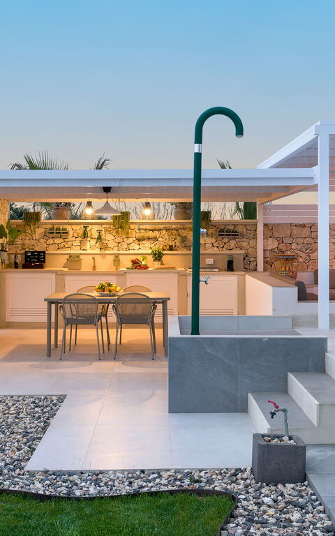 Villa Paradisus: Balkong / terrasse / uteplass, Eksteriør, Hage, Utendørs