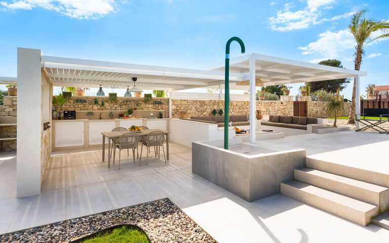 Villa Paradisus: Balkong / terrasse / uteplass, Eksteriør, Utendørs