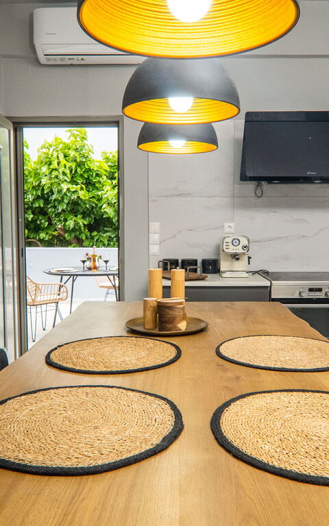 Villa Katrina: Kjøkken, Lunsjrom