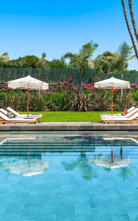 Villa Acqua Marina: basseng, Eksteriør, Hage, Utendørs