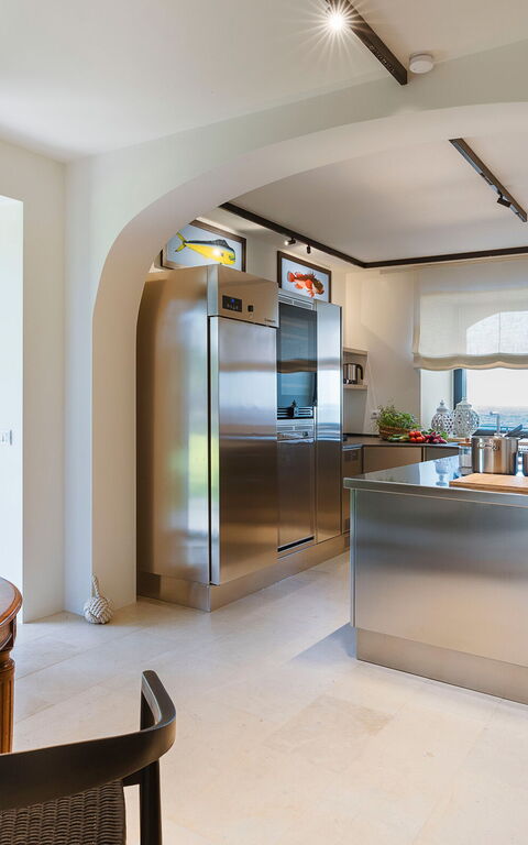 Villa Acqua Marina: Kjøkken