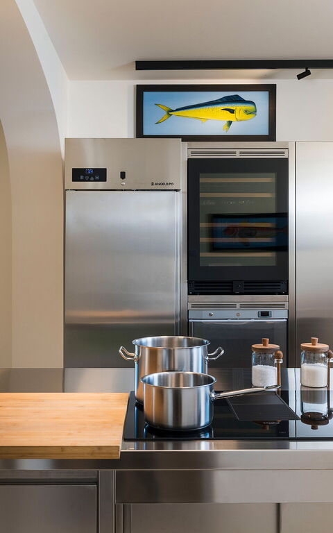 Villa Acqua Marina: Kjøkken