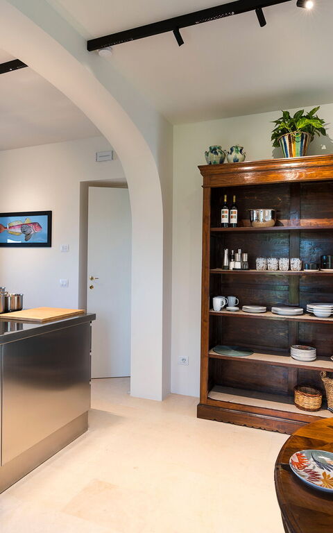 Villa Acqua Marina: Kjøkken