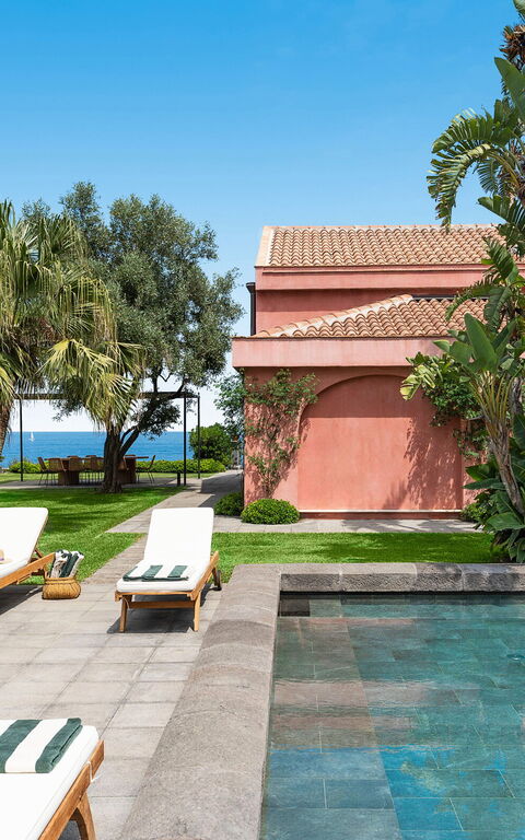 Villa Acqua Marina: basseng, Eksteriør, Utendørs