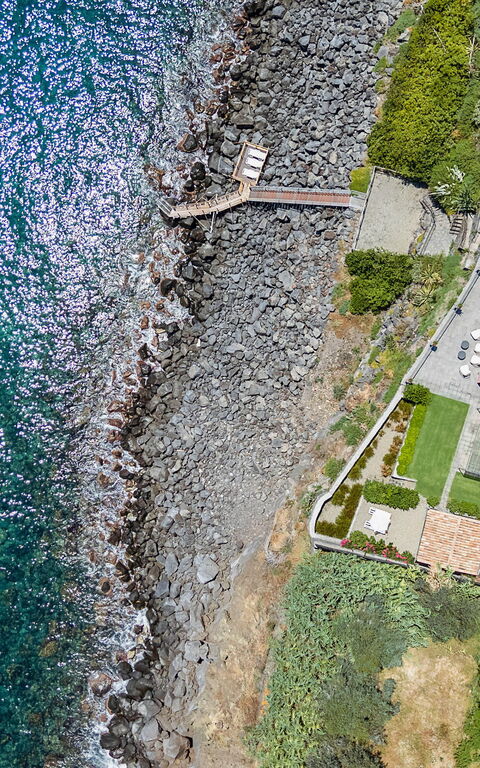 Villa Acqua Marina: basseng, Hage, Visningar