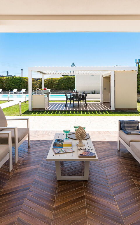 Villa Dilecta: Balkong / terrasse / uteplass, Eksteriør, Utendørs