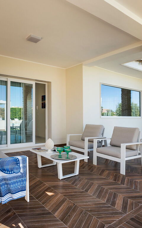 Villa Dilecta: Balkong / terrasse / uteplass, Eksteriør, Utendørs