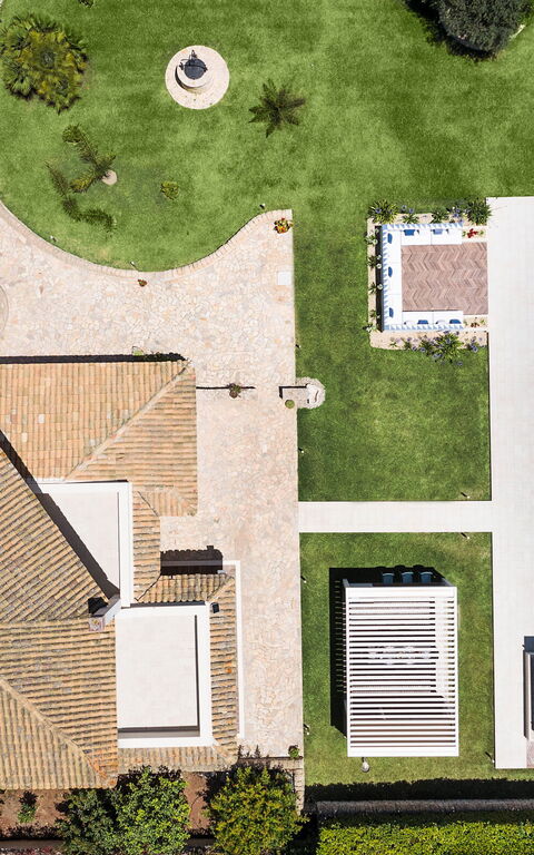 Villa Dilecta: basseng, Visningar