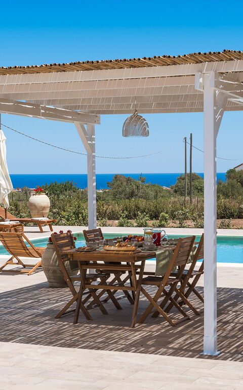 Villa Paolina: Balkong / terrasse / uteplass, basseng, Eksteriør, Utendørs