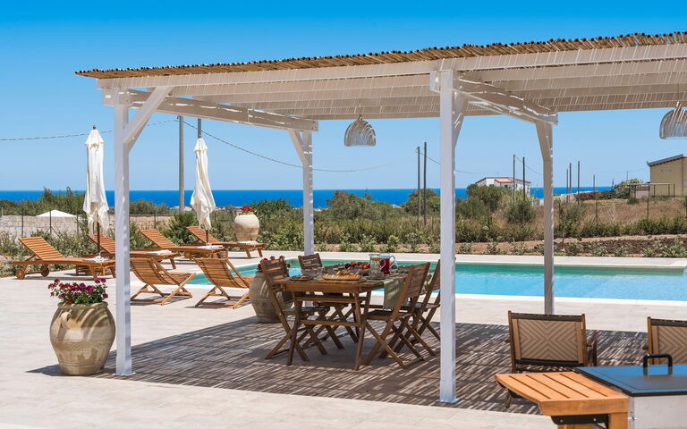 Villa Paolina: Balkong / terrasse / uteplass, basseng, Eksteriør, Utendørs