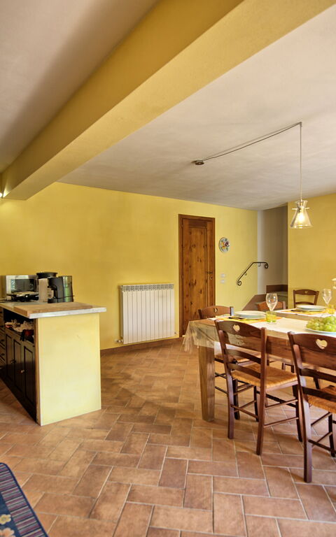 Casa Minuccia: Kjøkken, Lunsjrom