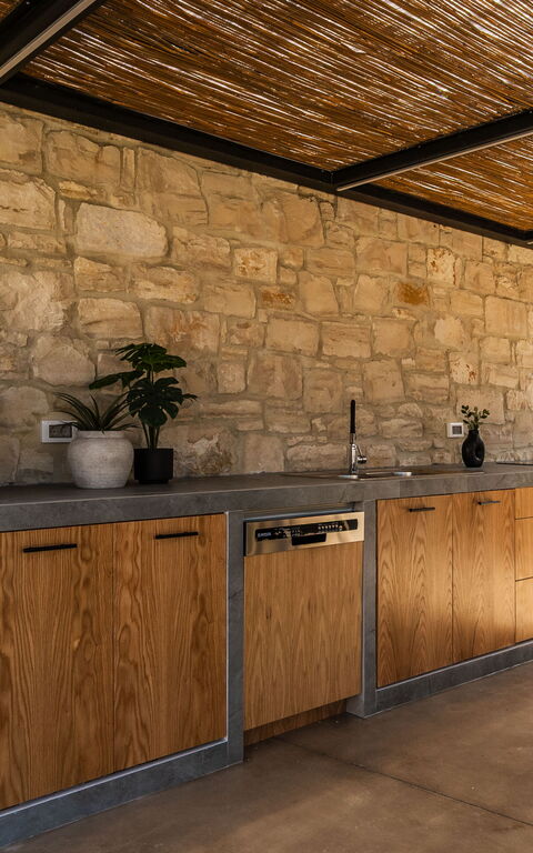 Villa Serenity: Balkong / terrasse / uteplass, Utendørs