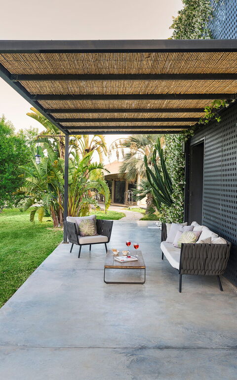 Villa Agnese: Balkong / terrasse / uteplass, Eksteriør, Hage, Utendørs