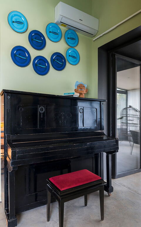 Villa Agnese: Annet rom, Romdetaljer