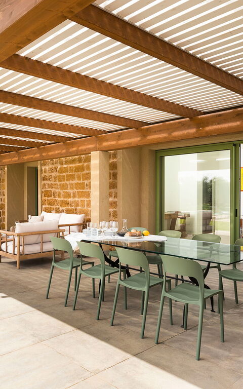 Villa Cavalè: Balkong / terrasse / uteplass, Eksteriør, Hage, Utendørs