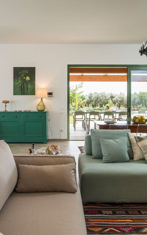 Villa Cavalè: Lunsjrom, Stue