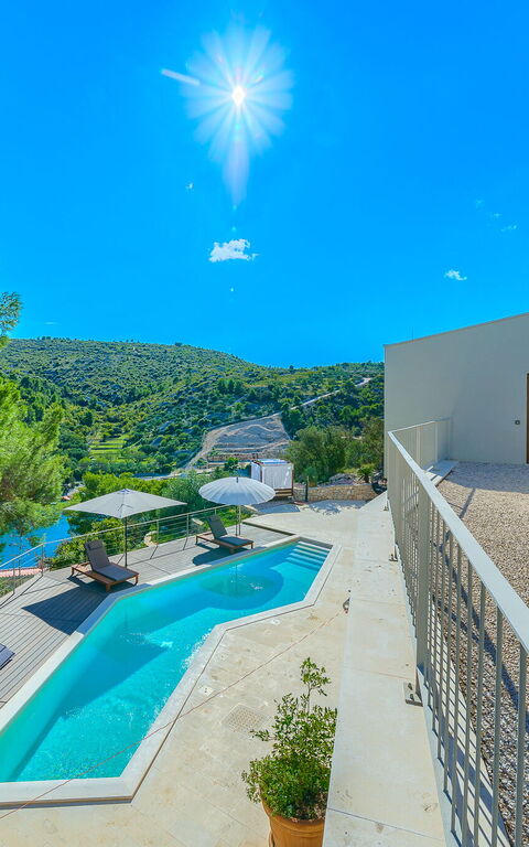 Villa Pine Haven: basseng, Eksteriør, Utendørs