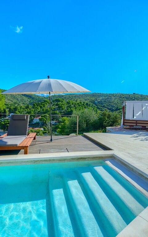 Villa Pine Haven: basseng, Eksteriør, Utendørs