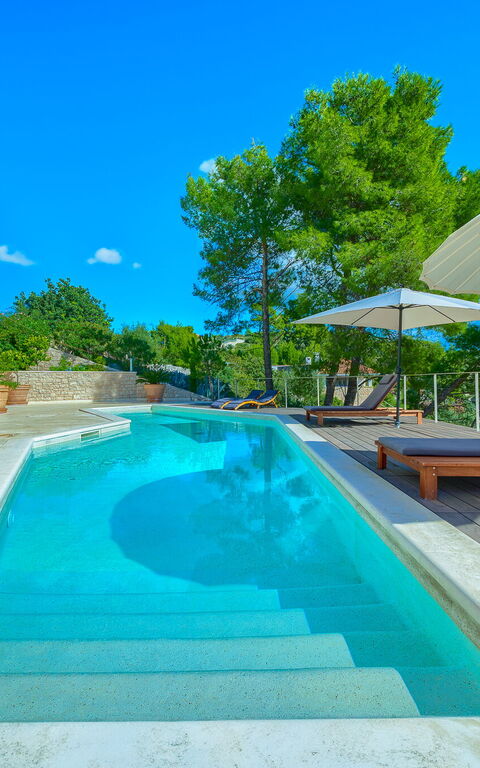 Villa Pine Haven: basseng, Eksteriør, Utendørs