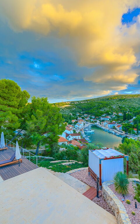 Villa Pine Haven: basseng, Eksteriør, Utendørs
