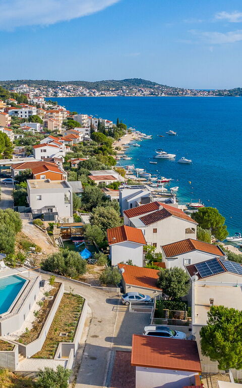 Villa Allina: basseng, Visningar