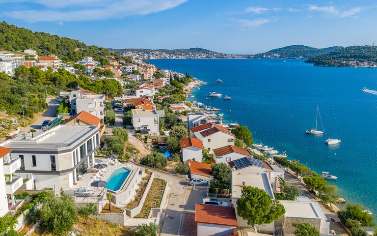 Villa Allina: basseng, Visningar