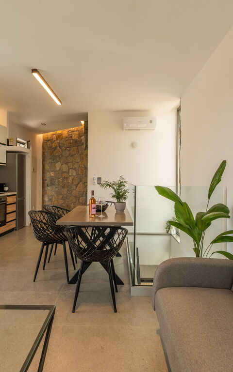 Venetian Villa: Kjøkken, Lunsjrom, Stue