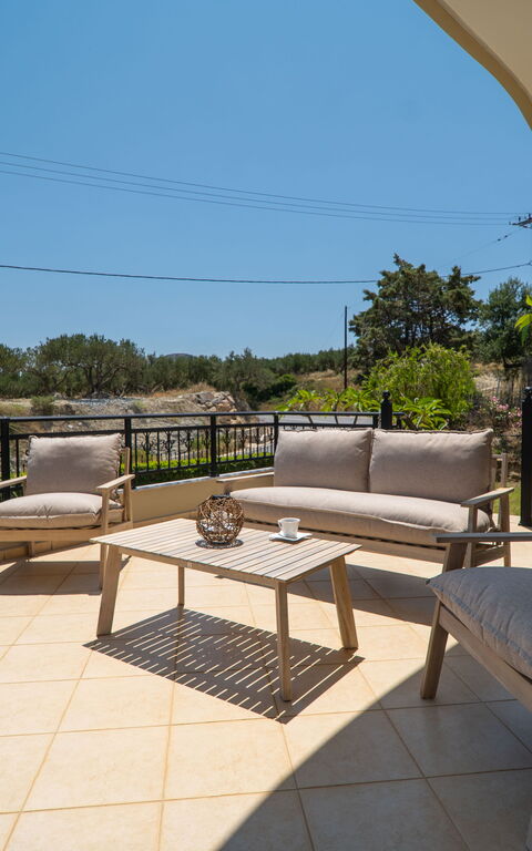 Villa Aetheria: Balkong / terrasse / uteplass, Eksteriør, Utendørs