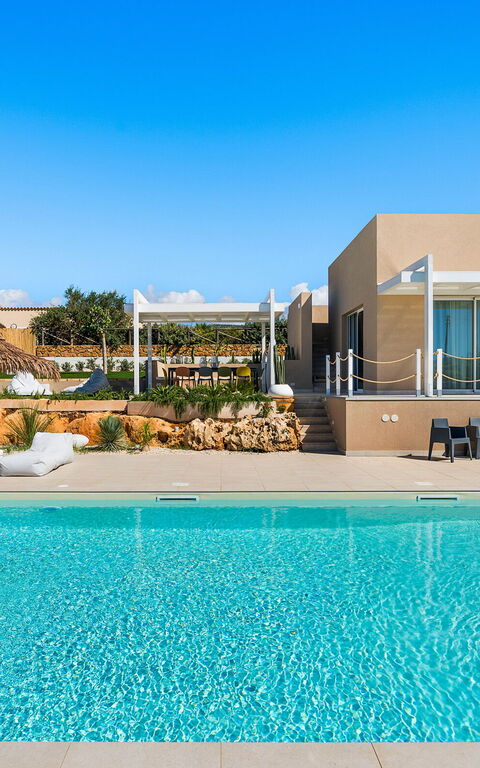 Villa Castalia: basseng, Eksteriør, Utendørs