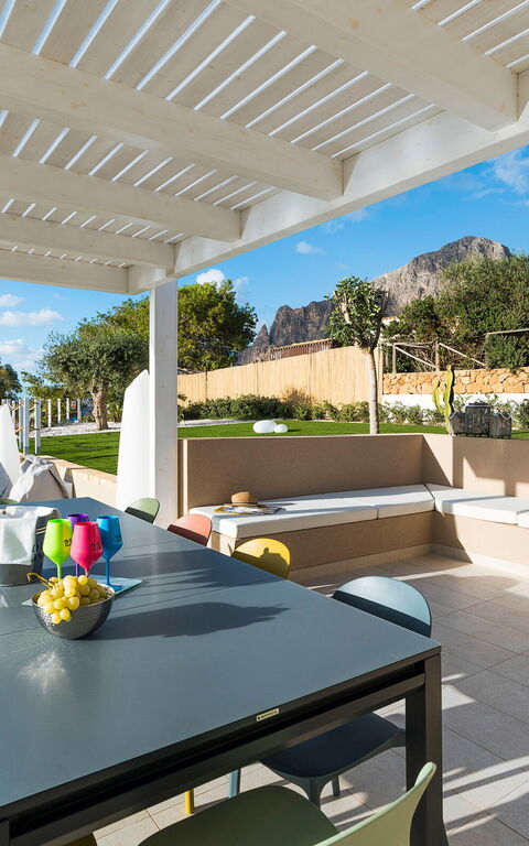 Villa Castalia: Balkong / terrasse / uteplass, Eksteriør, Utendørs