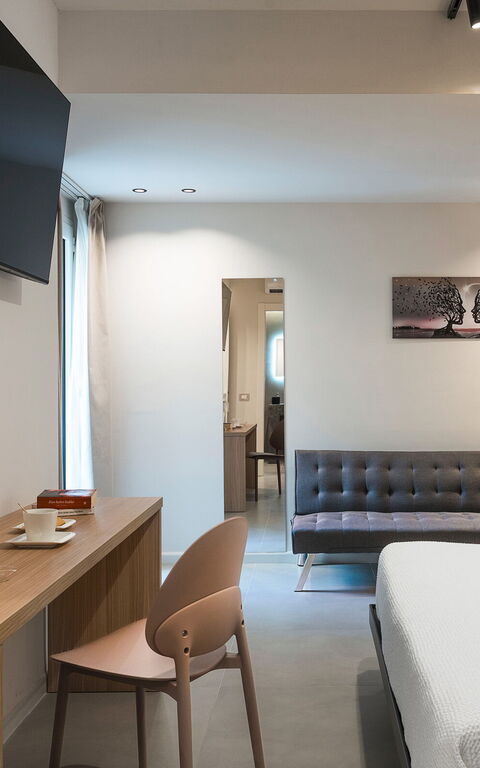 Villa Castalia: soverom