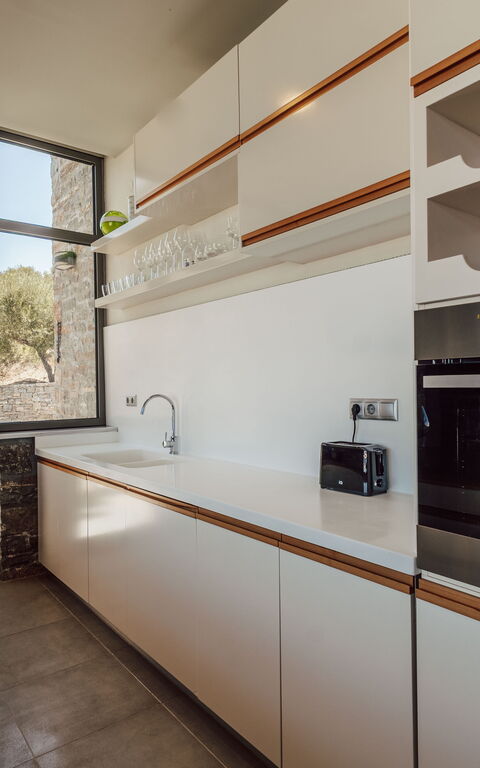 Villa Kera Panorama: Kjøkken