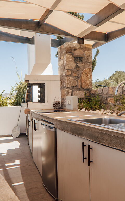 Villa Kera Panorama: Balkong / terrasse / uteplass, Eksteriør, Utendørs