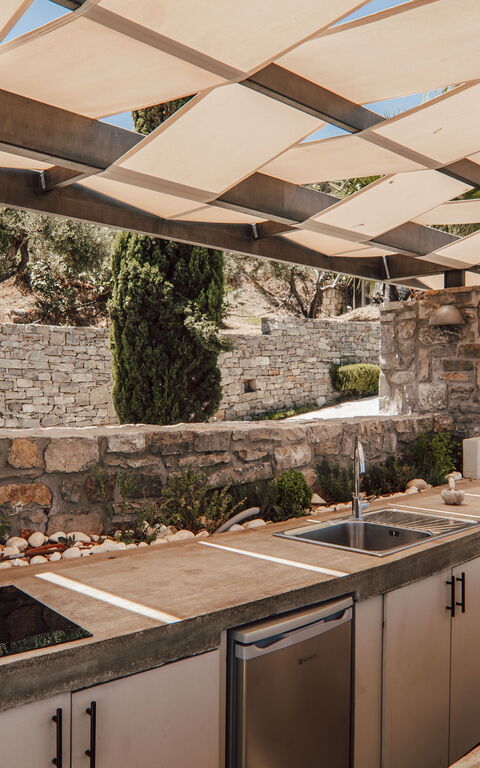 Villa Kera Panorama: Balkong / terrasse / uteplass, Eksteriør, Utendørs