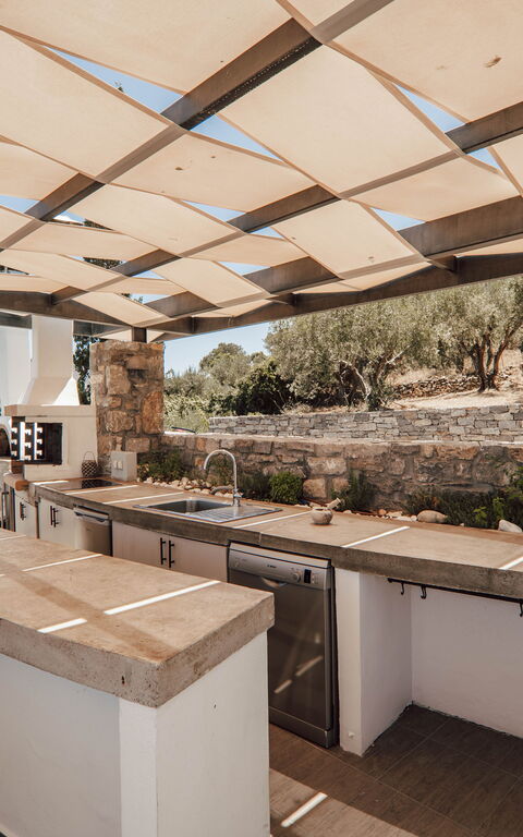 Villa Kera Panorama: Balkong / terrasse / uteplass, Eksteriør, Utendørs