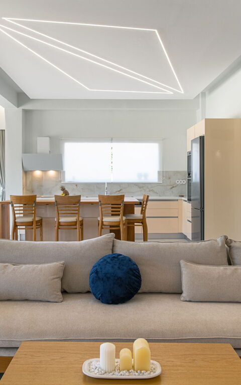 Villa Aurora Blue: Stue