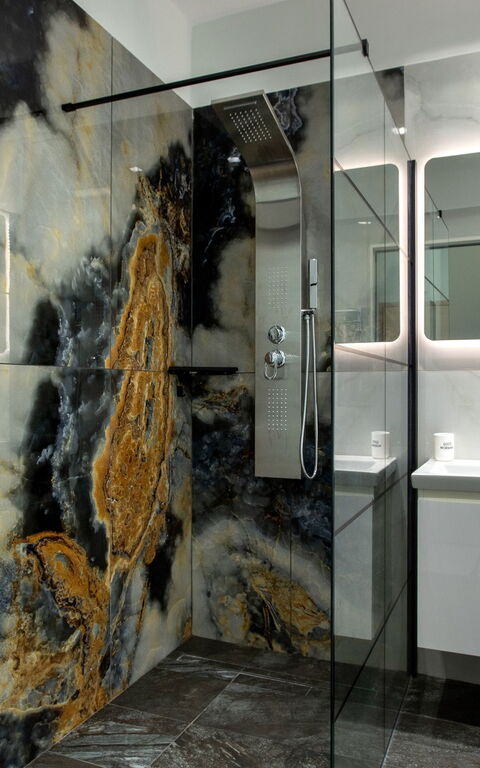 Villa Aurora Blue: Baderom