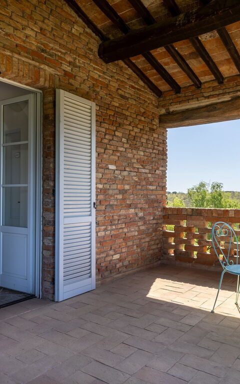 Casale Delle Mele: Balkong / terrasse / uteplass, Utendørs