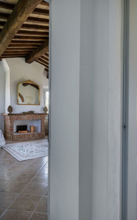 Casale Delle Mele: Baderom, soverom