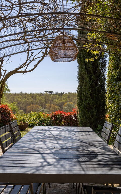 Casale Delle Mele: Balkong / terrasse / uteplass, Hage