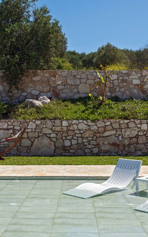 Villa Sunset: basseng, Hage, Utendørs