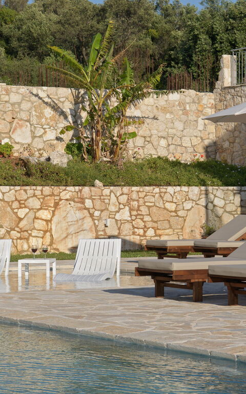 Villa Sunset: basseng, Utendørs