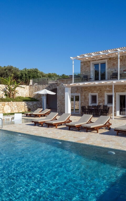 Villa Sunset: basseng, Eksteriør, Utendørs