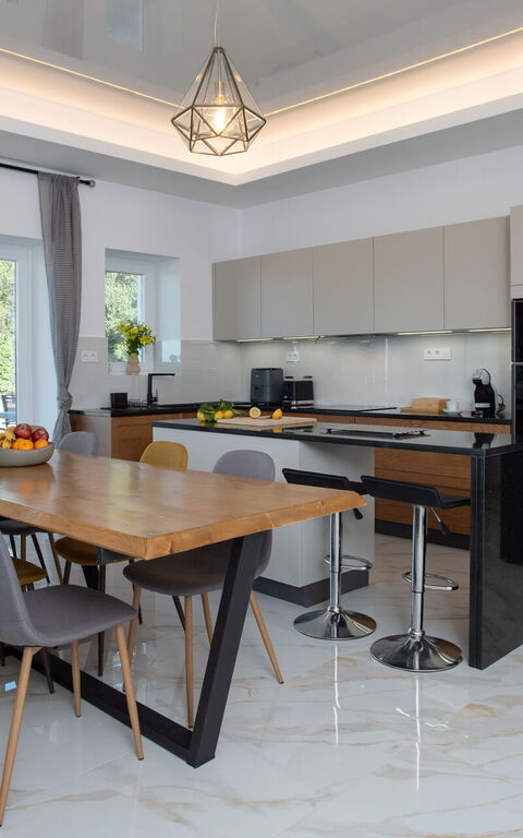 Villa Sunset: Lunsjrom