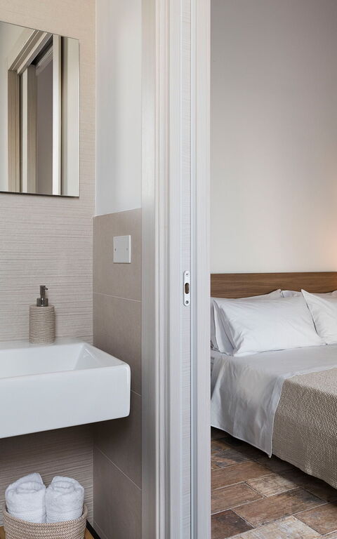 Villa Sike: Baderom, soverom