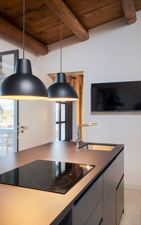 Villa Zigulì: Kjøkken, Lunsjrom